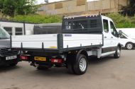 FORD TRANSIT 350/130 L3 DOUBLE CREW CAB ALLOY TIPPER WITH ONLY 18.000 MILES,BLUETOOTH,TWIN REAR WHEELS AND MORE - 2096 - 6