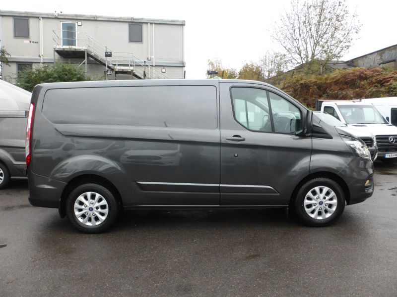 FORD TRANSIT CUSTOM 300 LIMITED L1 SWB IN MAGNETIC GREY WITH AIR CONDITIONING,SENSORS,HEATED SEATS AND MORE   - 2536 - 9