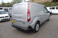 FORD TRANSIT CONNECT 240 LIMITED L2 1.5 TDCI 120 IN METALLIC SILVER , EURO 6 & ULEZ COMPLIANT  , AIR CONDITIONING , £14995 + VAT **** - 2079 - 4