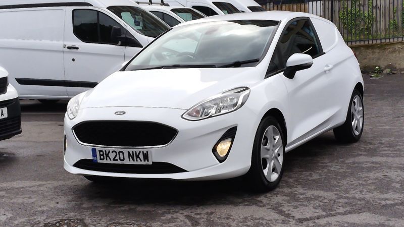 FORD FIESTA VAN 1.5 TDCI IN WHITE,AIR CONDITIONING,PARKING SENSORS,DAB RADIO AND MORE - 2893 - 5
