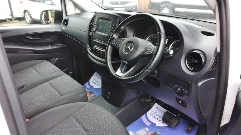MERCEDES VITO 114 PROGRESSIVE LWB 9G TRONIC AUTOMATIC ONLY 56.000 MILES,SAT NAV,AIR CONDITIONING,CLIMATE CONTROL,REAR CAMERA AND MORE   - 2906 - 14