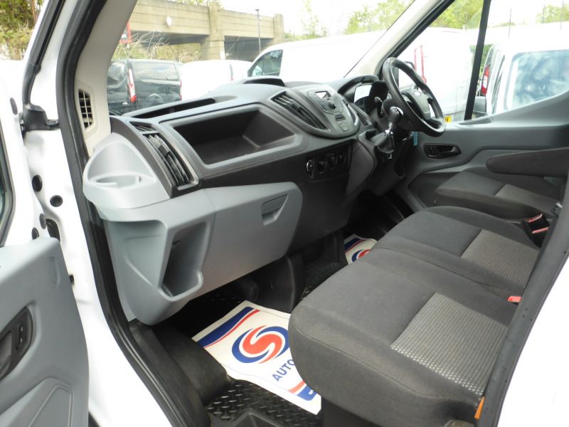FORD TRANSIT 330 L2 H3 MWB HIGH ROOF EURO 6 IN WHITE WITH BLUETOOTH,6 SPEED AND MORE - 2644 - 11
