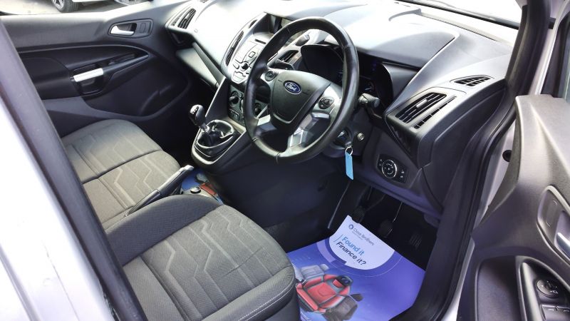 FORD TRANSIT CONNECT 200 LIMITED L1 SWB IN SILVER WITH ONLY 53.000 MILES,AIR CONDITIONING,PARKING SENSORS AND MORE - 2866 - 11