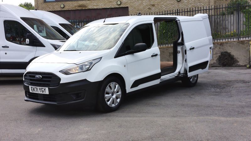 FORD TRANSIT CONNECT 210 BASE TDCI L2 LWB WITH ONLY 59.000 MILES,AIR CONDITIONING,PARKING SENSORS,BLUETOOTH AND MORE - 2857 - 4