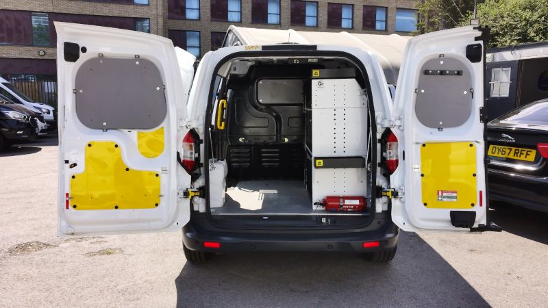 FORD TRANSIT COURIER TREND 1.5 TDCI WITH  ONLY 52.000 MILES,AIR CONDITIONING,PARKING SENSORS AND MORE *** SOLD *** - 2873 - 8