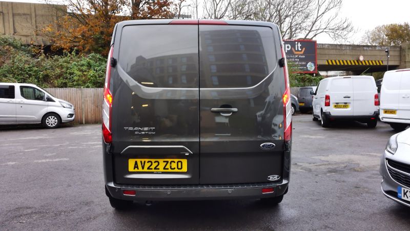 FORD TRANSIT CUSTOM 300 LIMITED ECOBLUE L1 SWB IN GREY WITH 49.000 MILES,AIR CONDITIONING,PARK ASSIST CAMERA,PARKING SENSORS,ALLOYS AND MORE *** SOLD *** - 2944 - 7
