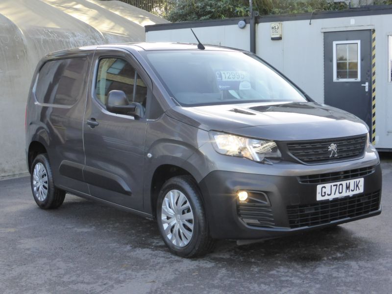 PEUGEOT PARTNER 1000 PROFESSIONAL L1 SWB IN GREY WITH AIR CONDITIONING,PARKING SENSORS AND MORE - 2532 - 3