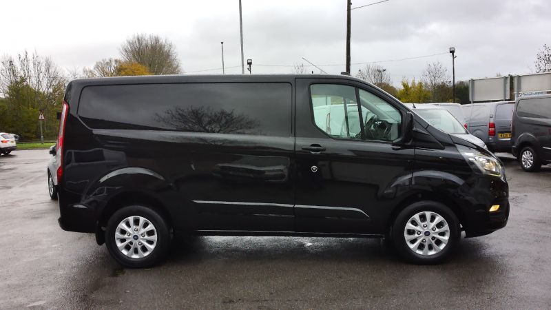 FORD TRANSIT CUSTOM 280 LIMITED L1 SWB IN BLACK WITH AIR CONDITIONING,PARKING SENSORS AND MORE *** SOLD *** - 2951 - 7