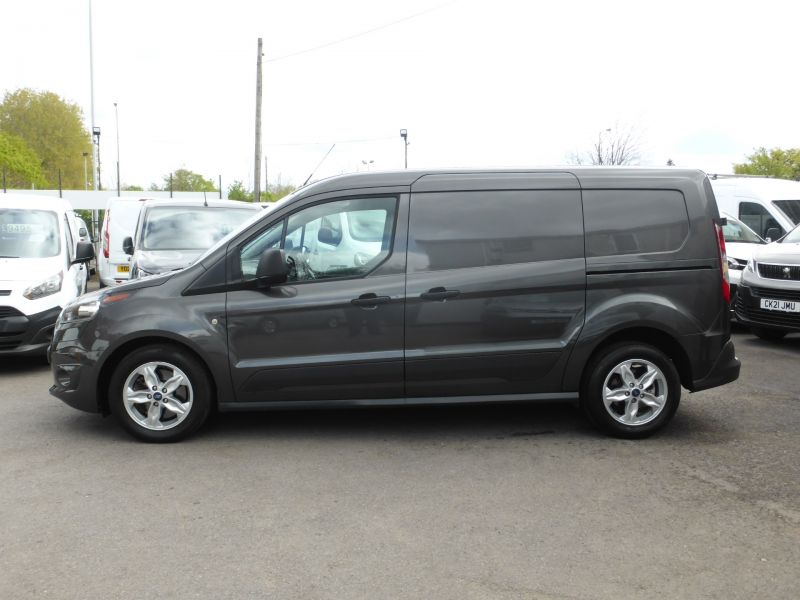 FORD TRANSIT CONNECT 230 TREND L2 LWB 5 SEATER DOUBLE CAB CREW VAN IN GREY WITH ONLY 28.000 MILES,AIR CONDITIONING,BLUETOOTH AND MORE - 2637 - 9