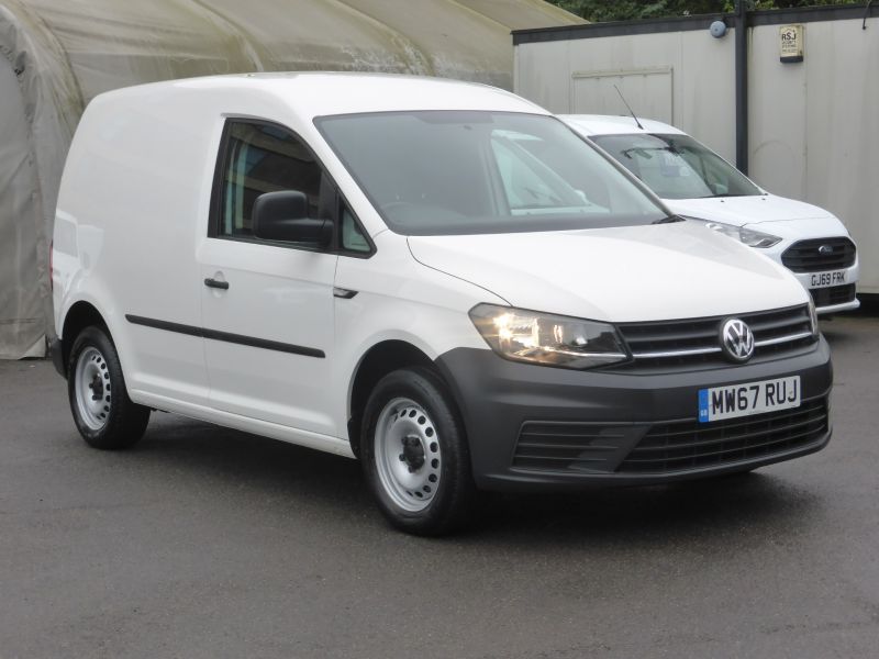 VOLKSWAGEN CADDY C20 STARTLINE 2.0TDI SWB IN WHITE WITH ONLY 52.000 MILES,PARKING SENSORS  **** SOLD **** - 2521 - 3