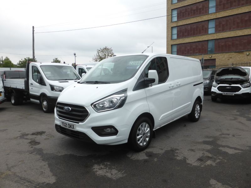 FORD TRANSIT CUSTOM 280 LIMITED L1 H1 2.0 TDCI 130  ECOBLUE ** AUTOMATIC ** IN WHITE , AIR CONDITIONING , ULEZ COMPLIANT **** £22995 + VAT ****  - 2481 - 1