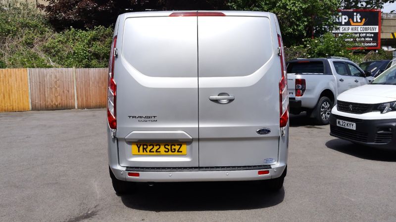 FORD TRANSIT CUSTOM 320 LIMITED L2 LWB AUTOMATIC 6 SEATER DOUBLE CAB COMBI CREW VAN IN SILVER WITH AIR CONDITIONING AND MORE *** SOLD *** - 2859 - 7