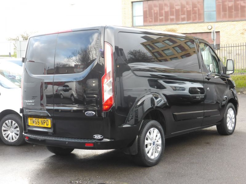 FORD TRANSIT CUSTOM 280 LIMITED ECOBLUE L1 SWB IN BLACK WITH AIR CONDITIONING,PARKING SENSORS AND MORE - 2622 - 5