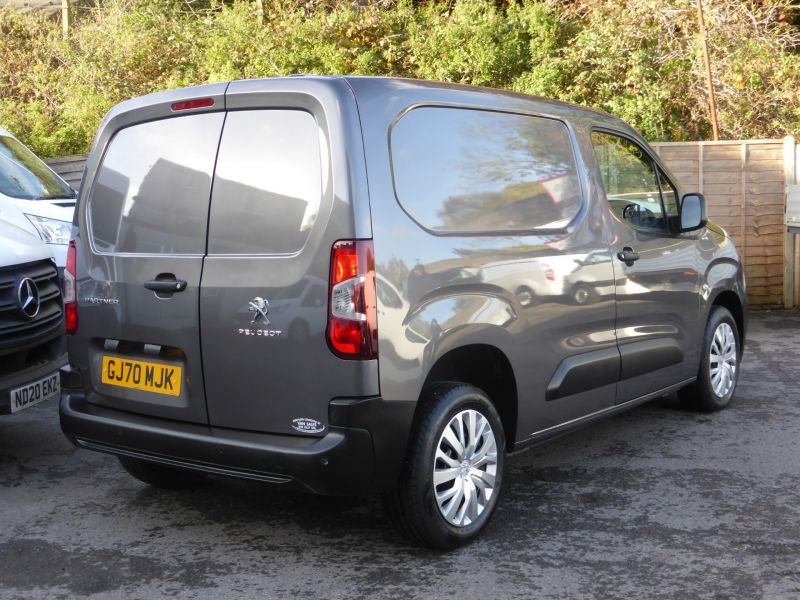 PEUGEOT PARTNER 1000 PROFESSIONAL L1 SWB IN GREY WITH AIR CONDITIONING,PARKING SENSORS AND MORE - 2532 - 5