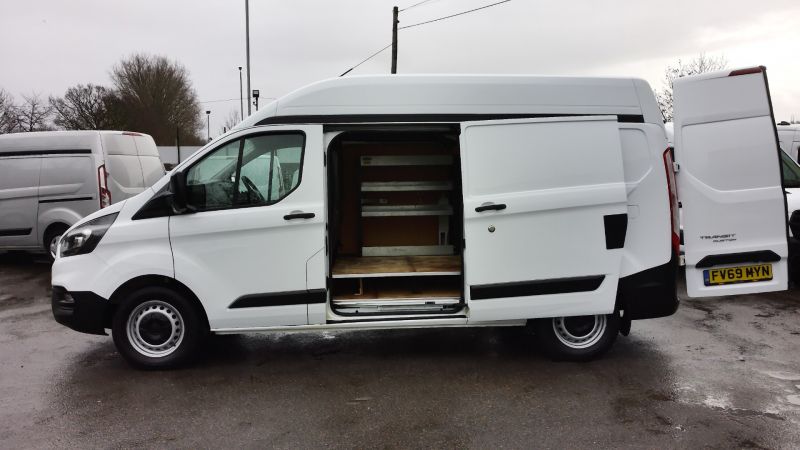 FORD TRANSIT CUSTOM 320 LEADER L2H2 LWB HIGH ROOF ONLY 63.000 MILES,AIR CONDITIONING,PARKING SENSORS AND MORE - 2965 - 9