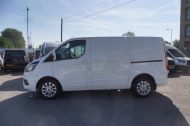 FORD TRANSIT CUSTOM 280/130 LIMITED L1 SWB EURO 6 WITH AIR CONDITIONING,PARKING SENSORS,BLUETOOTH,ALLOYS AND MORE  - 2104 - 9
