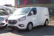 FORD TRANSIT CUSTOM 280/130 LIMITED L1 SWB EURO 6 WITH AIR CONDITIONING,PARKING SENSORS,BLUETOOTH,ALLOYS AND MORE  - 2104 - 2