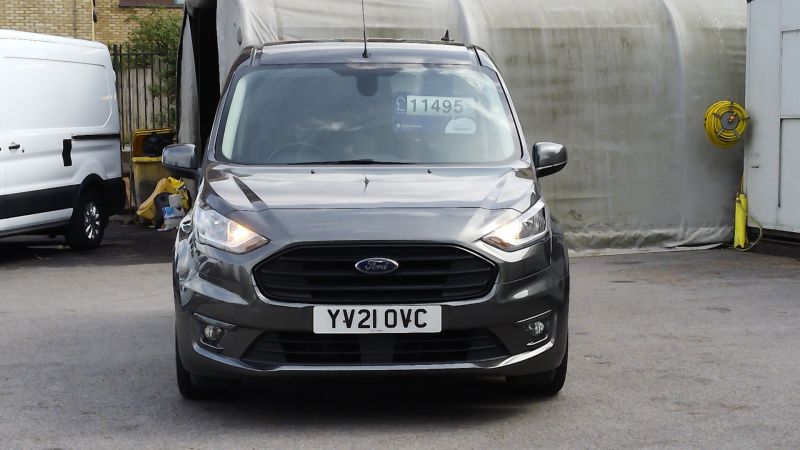 FORD TRANSIT CONNECT 200 LIMITED L1 SWB IN GREY WITH ONLY 54.000 MILES,AIR CONDITIONING,PARKING SENSORS AND MORE - 2869 - 2