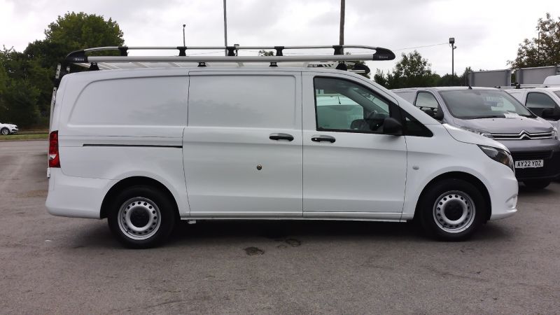 MERCEDES VITO 114 PROGRESSIVE LWB 9G TRONIC AUTOMATIC ONLY 56.000 MILES,SAT NAV,AIR CONDITIONING,CLIMATE CONTROL,REAR CAMERA AND MORE   - 2906 - 12