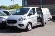 FORD TRANSIT CUSTOM 280/130 LIMITED L1 SWB EURO 6 IN SILVER WITH AIR CONDITIONING,PARKING SENSORS,BLUETOOTH AND MORE **** CHOICE OF 2 ****  - 2053 - 1