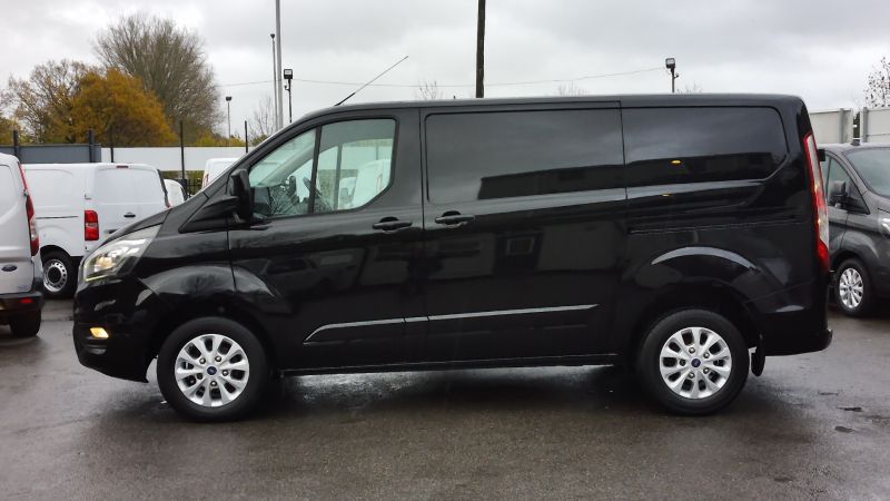 FORD TRANSIT CUSTOM 280 LIMITED L1 SWB IN BLACK WITH AIR CONDITIONING,PARKING SENSORS AND MORE *** SOLD *** - 2951 - 8