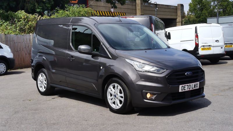 FORD TRANSIT CONNECT 200 LIMITED AUTOMATIC L1 SWB AUTOMATIC IN GREY WITH SAT NAV,REAR CAMERA,AIR CONDITIONING,PARKING SENSORS AND MORE - 2881 - 24