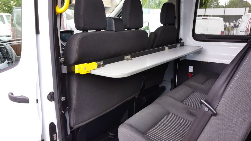 FORD TRANSIT 350 L3H3 LWB HIGH ROOF 6 SEATER DOUBLE CAB COMBI CREW VAN WITH AIR CONDITIONING,SAT NAV AND MORE - 2867 - 15
