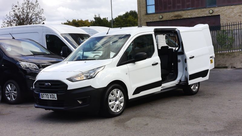 FORD TRANSIT CONNECT 230 BASE 1.5 TDCI L2 LWB 5 SEATER COMBI CREW VAN WITH AIR CONDITIONING ,PARKING SENSORS,6 SPEED AND MORE  - 2921 - 3