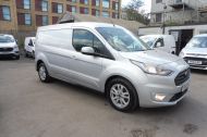 FORD TRANSIT CONNECT 240 LIMITED L2 1.5 TDCI 120 IN METALLIC SILVER , EURO 6 & ULEZ COMPLIANT  , AIR CONDITIONING , £14995 + VAT **** - 2079 - 3
