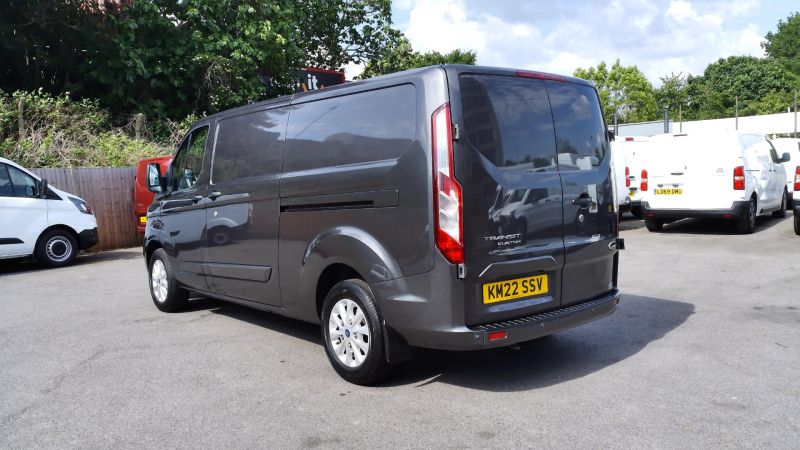 FORD TRANSIT CUSTOM 300 LIMITED ECOBLUE L2 LWB IN GREY WITH AIR CONDITIONING,PARKING SENSORS,HEATED SEATS AND MORE - 2861 - 5