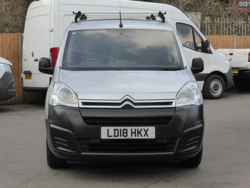 CITROEN BERLINGO 625 ENTERPRISE L1 BLUEHDI EURO 6 IN SILVER WITH ONLY 53.000 MILES,AIR CONDITIONING,BLUETOOTH,PARKING SENSORS AND MORE **** £8795 + VAT **** - 2603 - 12