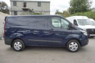 FORD TRANSIT CUSTOM 310/130 TREND L1 SWB EURO 6 IN BLUE WITH AIR CONDITIONING,SENSORS,REAR CAMERA,ELECTRIC PACK,ALLOY,BLUETOOTH AND MORE **** SOLD **** - 2130 - 9
