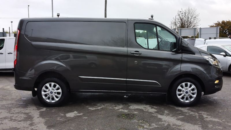 FORD TRANSIT CUSTOM 300 LIMITED ECOBLUE L1 SWB IN GREY WITH 49.000 MILES,AIR CONDITIONING,PARK ASSIST CAMERA,PARKING SENSORS,ALLOYS AND MORE *** SOLD *** - 2944 - 9