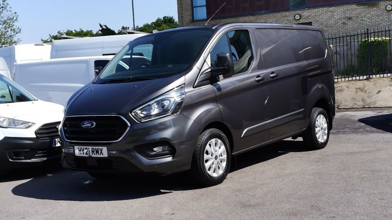 FORD TRANSIT CUSTOM 280 LIMITED ECOBLUE L1 SWB IN GREY,ONLY 54.000 MILES,AIR CONDITIONING,PARKING SENSORS AND MORE - 2860 - 22