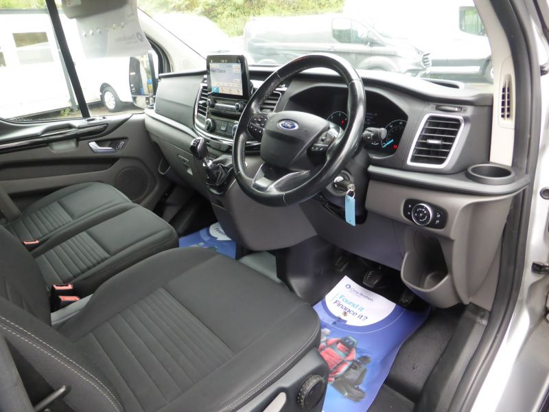 FORD TRANSIT CUSTOM 280/130 LIMITED L1 SWB IN SILVER ONLY 54.000 MILES,AIR CONDITIONING,PARKING SENSORS,REAR CAMERA AND MORE - 2477 - 10