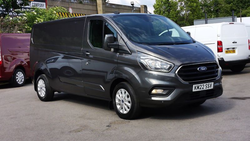 FORD TRANSIT CUSTOM 300 LIMITED ECOBLUE L2 LWB IN GREY WITH AIR CONDITIONING,PARKING SENSORS,HEATED SEATS AND MORE - 2861 - 3