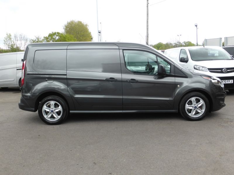 FORD TRANSIT CONNECT 230 TREND L2 LWB 5 SEATER DOUBLE CAB CREW VAN IN GREY WITH ONLY 28.000 MILES,AIR CONDITIONING,BLUETOOTH AND MORE - 2637 - 24