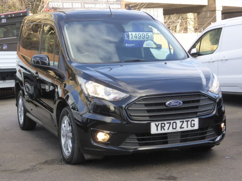 FORD TRANSIT CONNECT 200 LIMITED L1 SWB IN BLACK WITH ONLY 47.000 MILES,AIR CONDITIONING,SENSORS,BLUETOOTH AND MORE - 2598 - 22