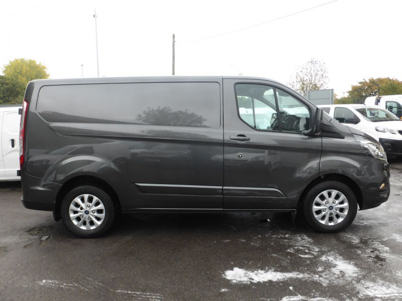 FORD TRANSIT CUSTOM 280/130 LIMITED L1 SWB IN GREY WITH AIR CONDITIONING,PARKING SENSORS AND MORE - 2523 - 9