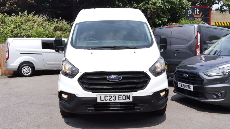 FORD TRANSIT CUSTOM 300 LEADER ECOBLUE L2 H2 LWB HIGH ROOF ONLY 28.000 MILES,AIR CONDITIONING,PARKING SENSORS AND MORE - 2870 - 3