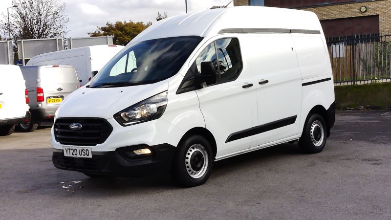 FORD TRANSIT CUSTOM 300 LEADER L1 H2 SWB HIGH ROOF WITH ONLY 53.000 MILES,AIR CONDITIONING,PARKING SENSORS,6 SPEED AND MORE - 2936 - 1