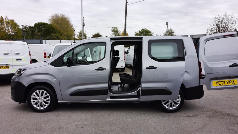 CITROEN BERLINGO 850 ENTERPRISE PRO LWB 5 SEATER DOUBLE CAB COMBI VAN,ONLY 40.000 MILES,SAT NAV,REAR CAMERA,AIR CONDITIONING,PARKING SENSORS AND MORE - 2935 - 12