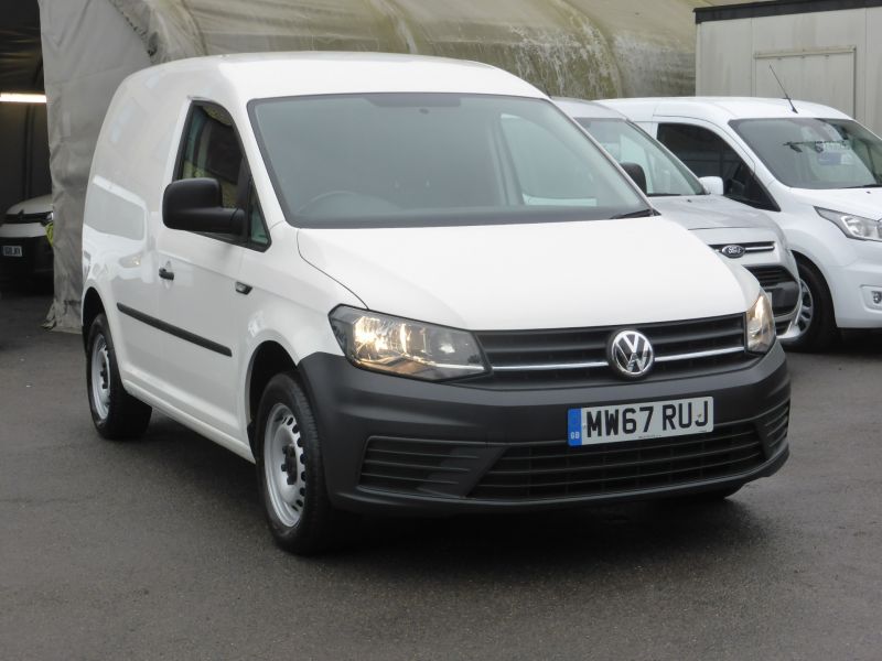VOLKSWAGEN CADDY C20 STARTLINE 2.0TDI SWB IN WHITE WITH ONLY 52.000 MILES,PARKING SENSORS  **** SOLD **** - 2521 - 19