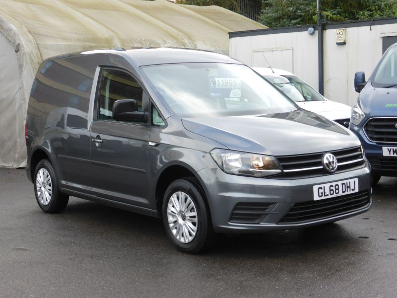 VOLKSWAGEN CADDY C20 TDI TRENDLINE SWB IN GREY WITH AIR CONDITIONING,PARKING SENSORS,DAB RADIO AND MORE - 2533 - 3