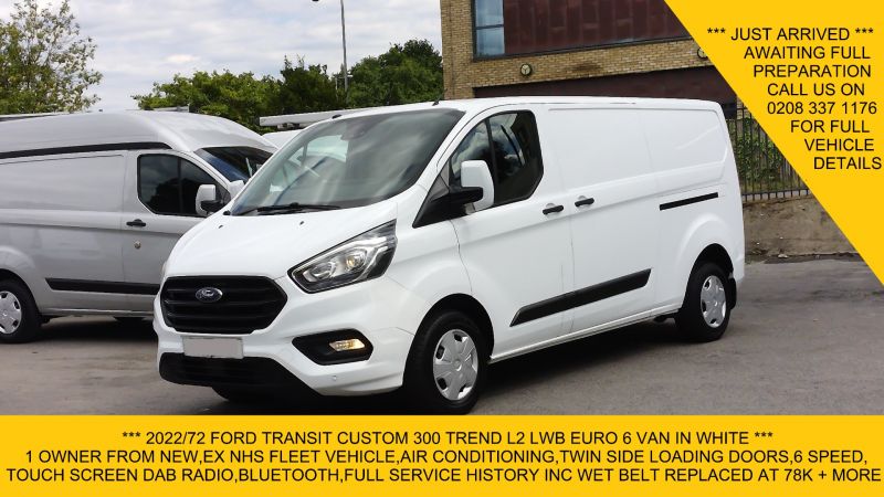 Used FORD TRANSIT CUSTOM in Surbiton, Surrey for sale