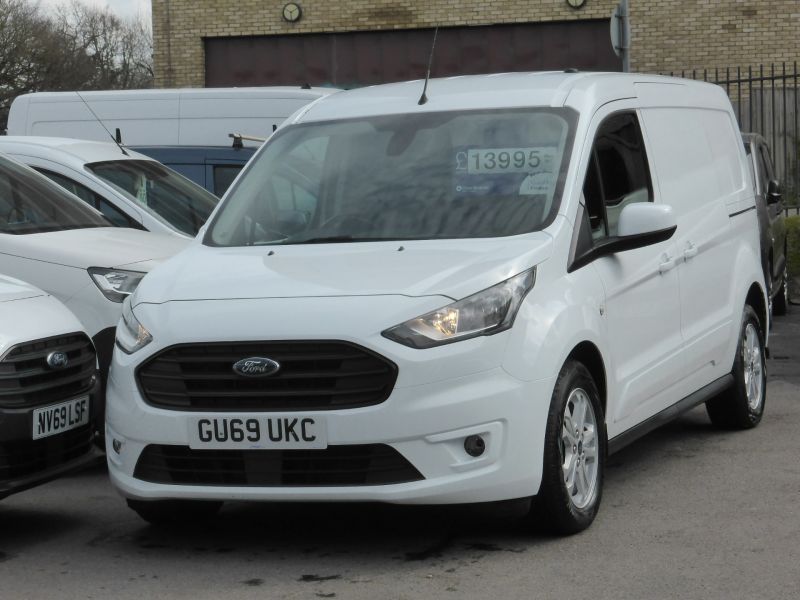 FORD TRANSIT CONNECT 240 LIMITED L2 LWB WITH ONLY 50.000 MILES,AIR CONDITIONING,ALLOY'S,PARKING SENSORS  **** SOLD **** - 2615 - 21