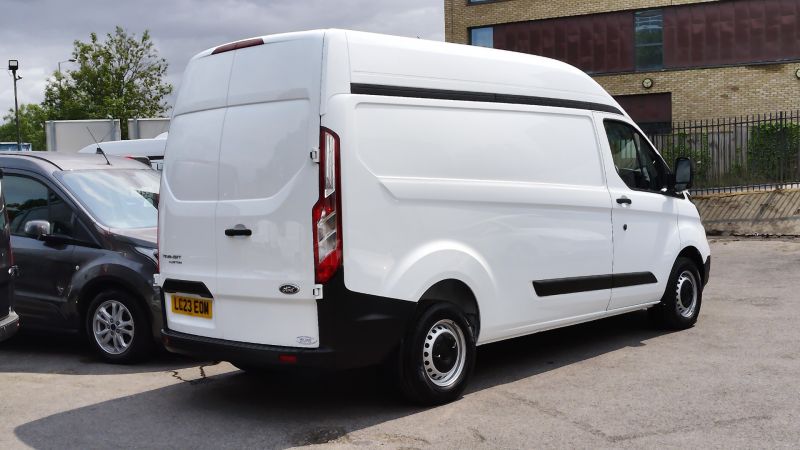 FORD TRANSIT CUSTOM 300 LEADER ECOBLUE L2 H2 LWB HIGH ROOF ONLY 28.000 MILES,AIR CONDITIONING,PARKING SENSORS AND MORE - 2870 - 6