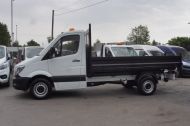 MERCEDES SPRINTER 314CDI SINGLE CAB STEEL TIPPER EURO 6 WITH ONLY 61.000 MILES,CRUISE CONTROL,BLUETOOTH,6 SPEED AND MORE - 2107 - 27