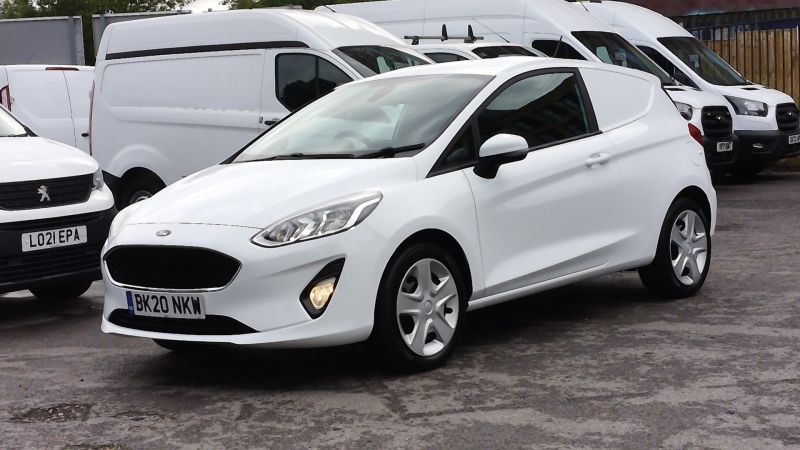 FORD FIESTA VAN 1.5 TDCI IN WHITE,AIR CONDITIONING,PARKING SENSORS,DAB RADIO AND MORE - 2893 - 4