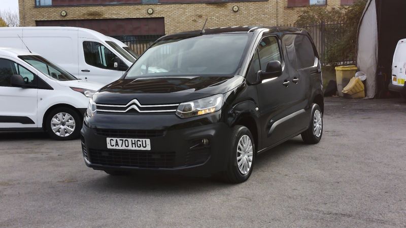 CITROEN BERLINGO 650 ENTERPRISE M BLUEHDI IN BLACK WITH ONLY 28.000 MILES,AIR CONDITIONING,ELECTRIC PACK,SENSORS,BLUETOOTH AND MORE *** SOLD *** - 2942 - 18